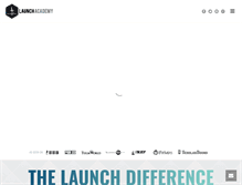 Tablet Screenshot of launchacademytulsa.com